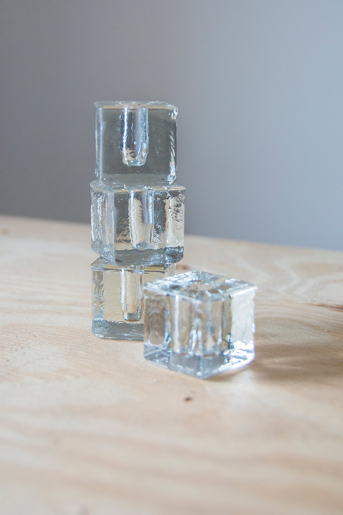 Ice Cubes Candle Holders