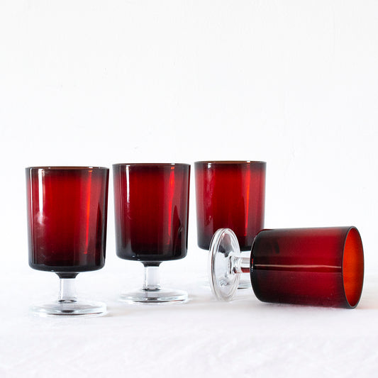 Ruby Red Glasses