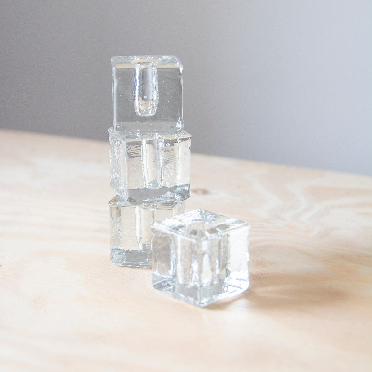 Ice Cubes Candle Holders