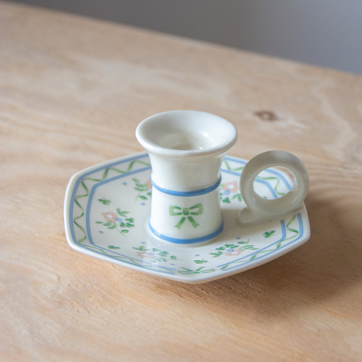 Ceramic Candlestick Holder