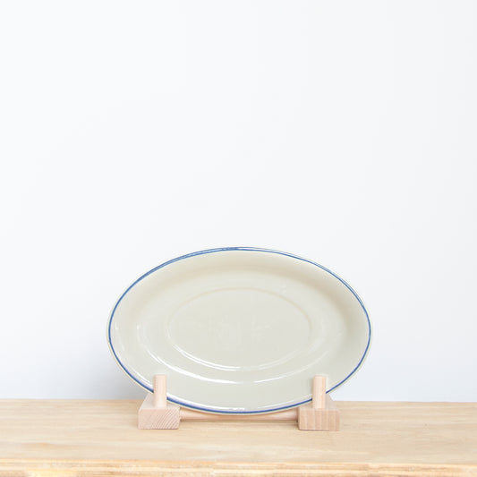 Scandi ceramic Oval platter