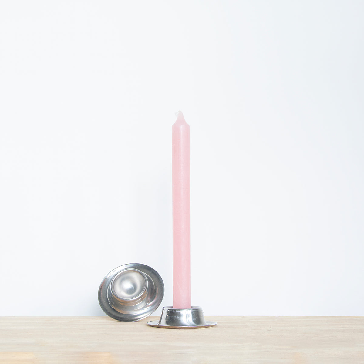 Set of 2 Metal Candle Holders