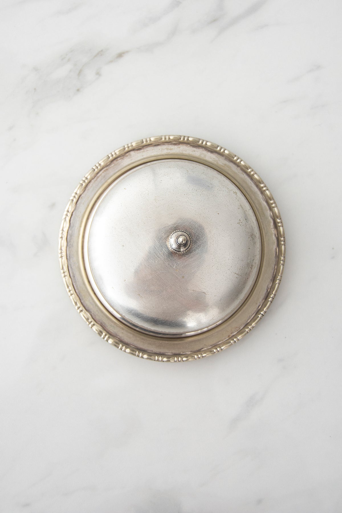 Antique Butter Dish with a Lid