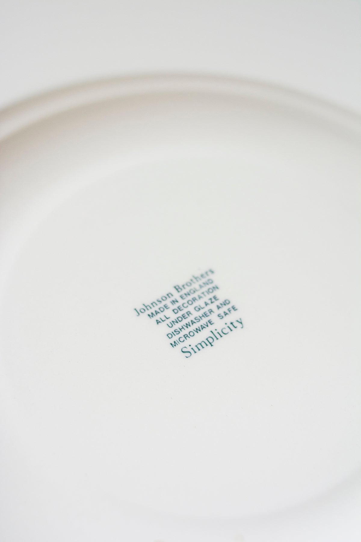 Simple Dinner Plate