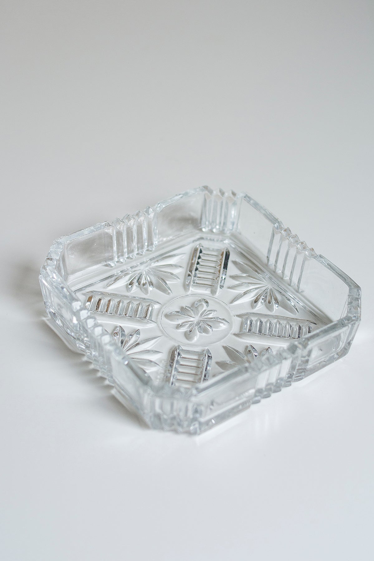 Crystal Cut Ashtray