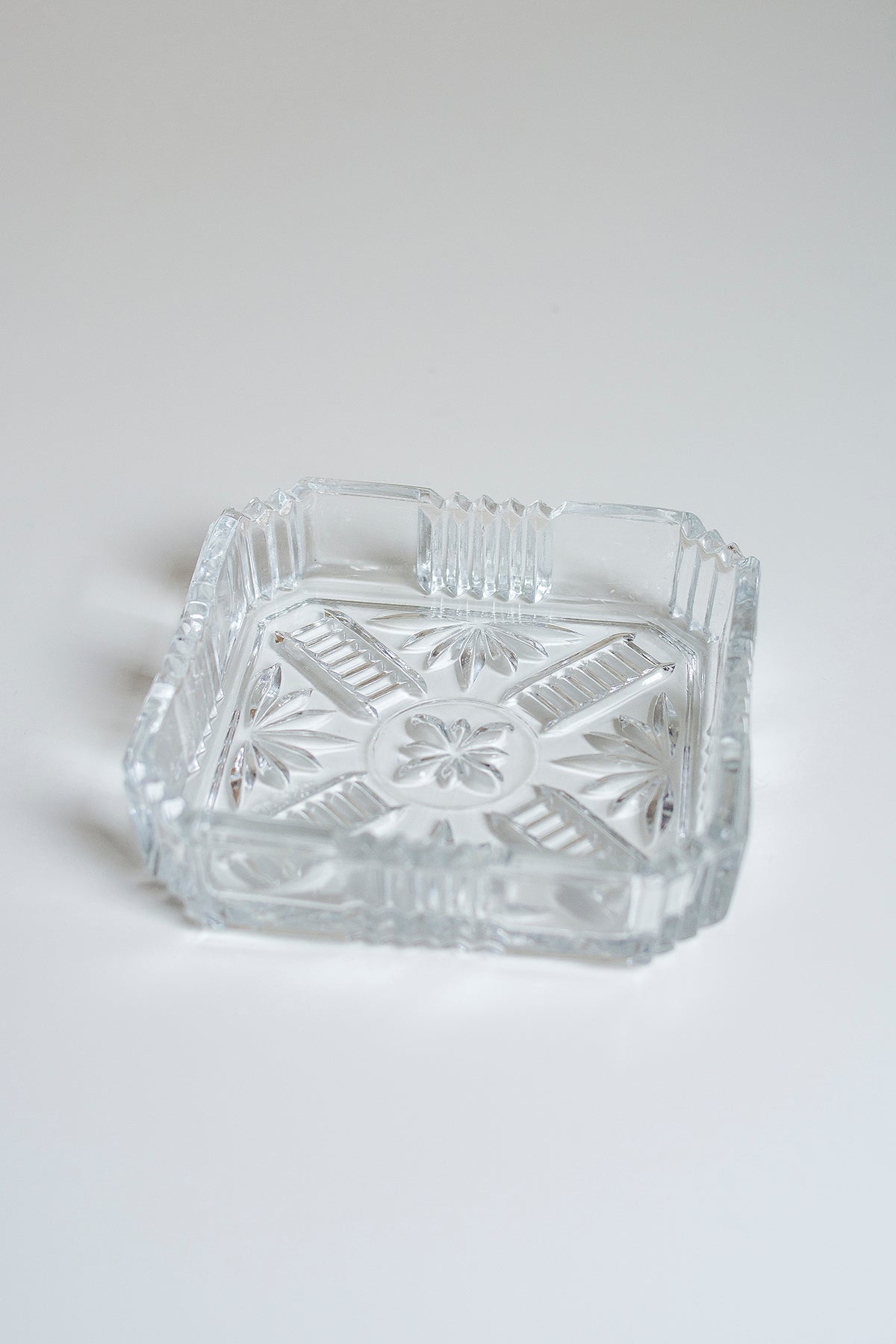 Crystal Cut Ashtray