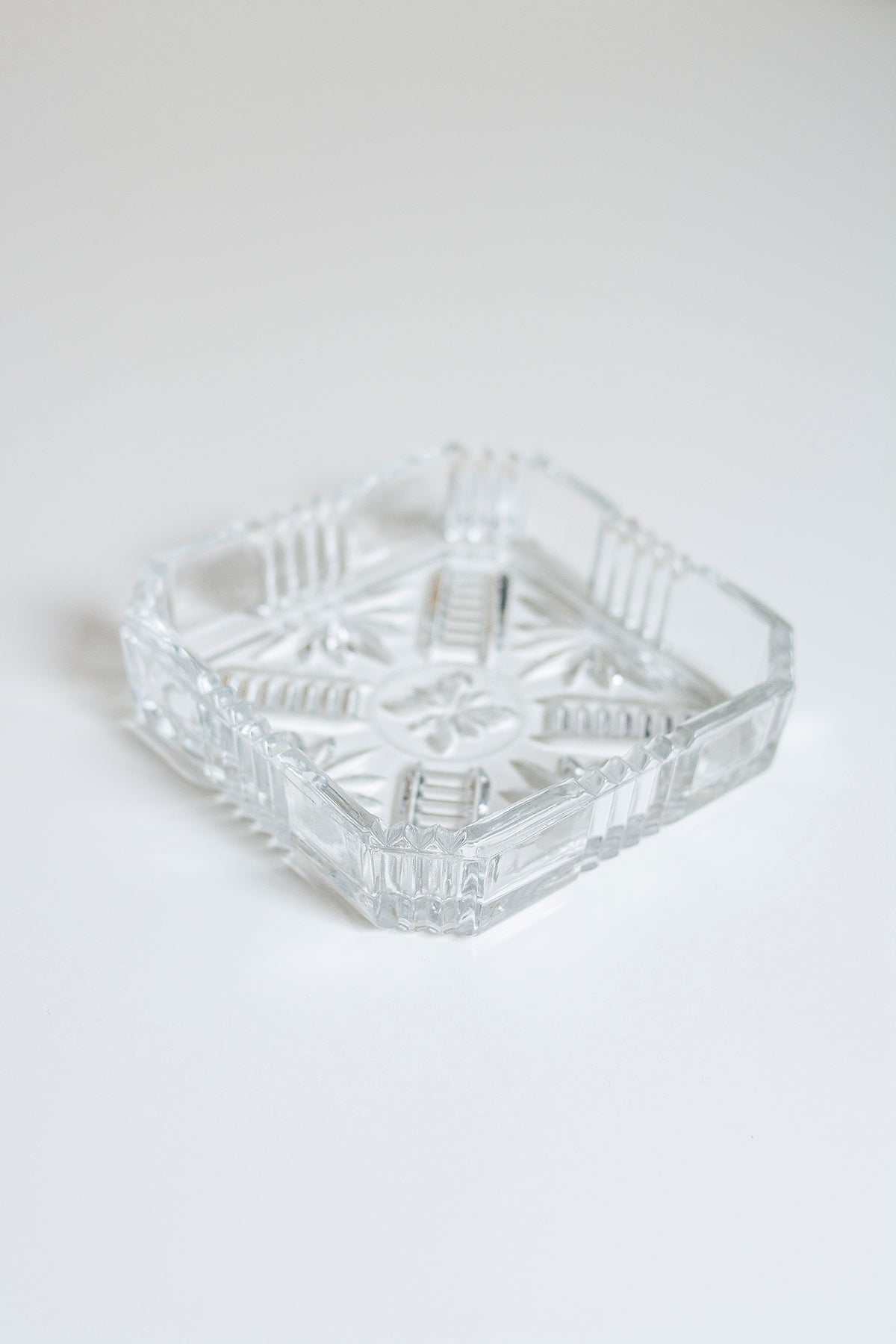 Crystal Cut Ashtray