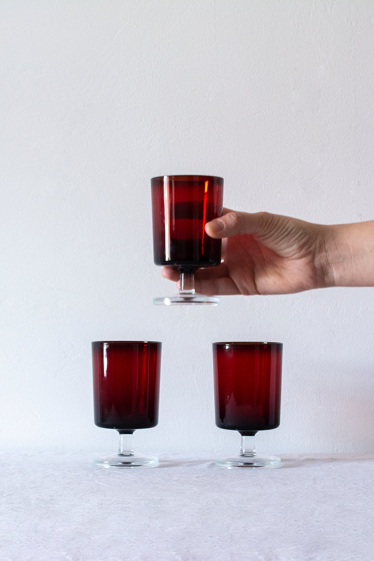 Ruby Red Glasses