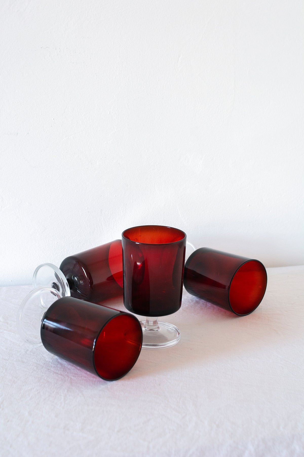 Ruby Red Glasses