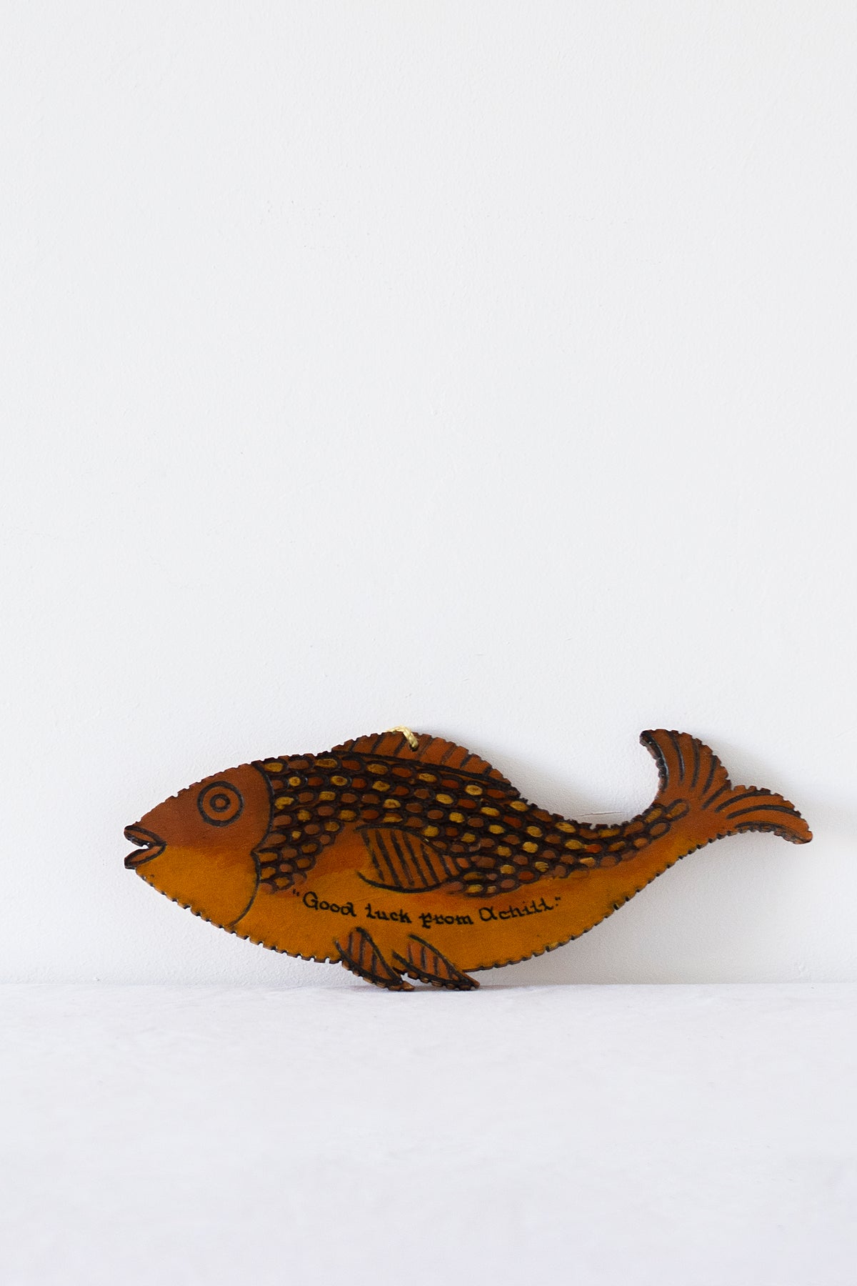 Wooden Fish Wall Art