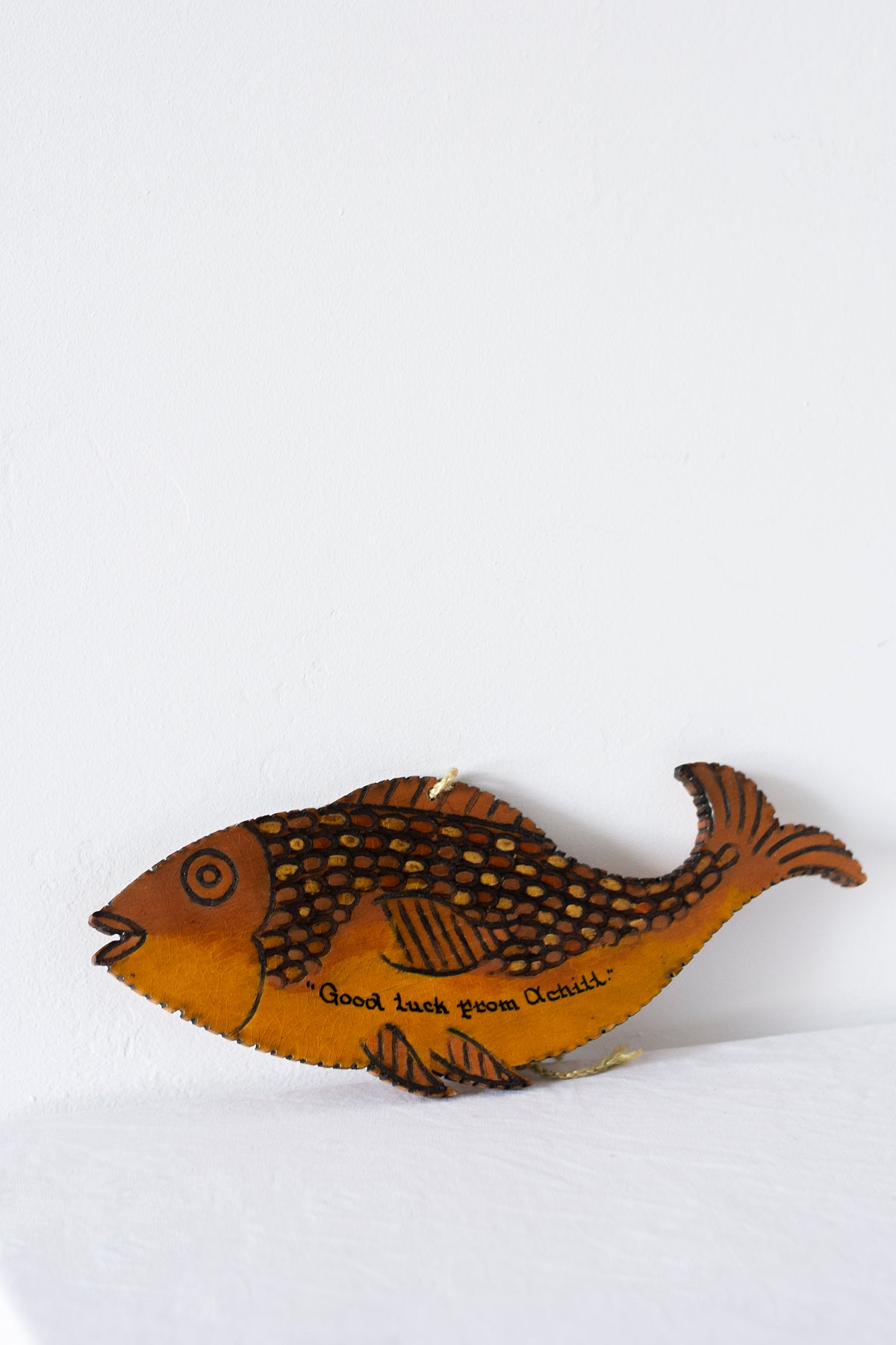 Wooden Fish Wall Art