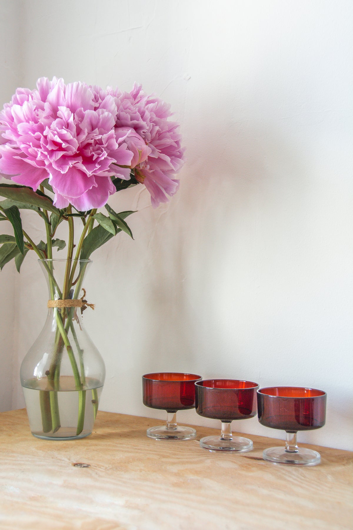 Ruby Red Dessert Bowl