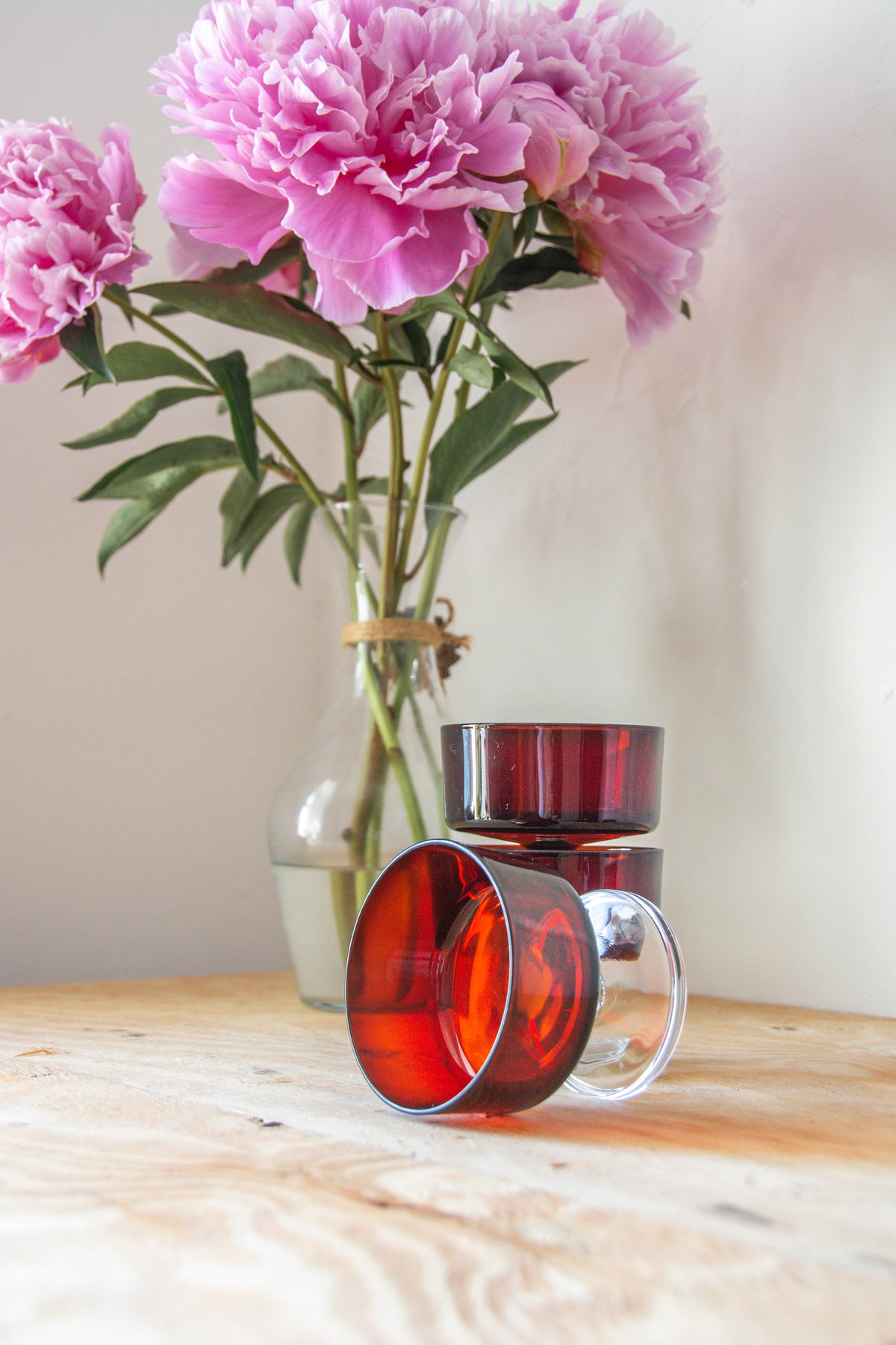 Ruby Red Dessert Bowl