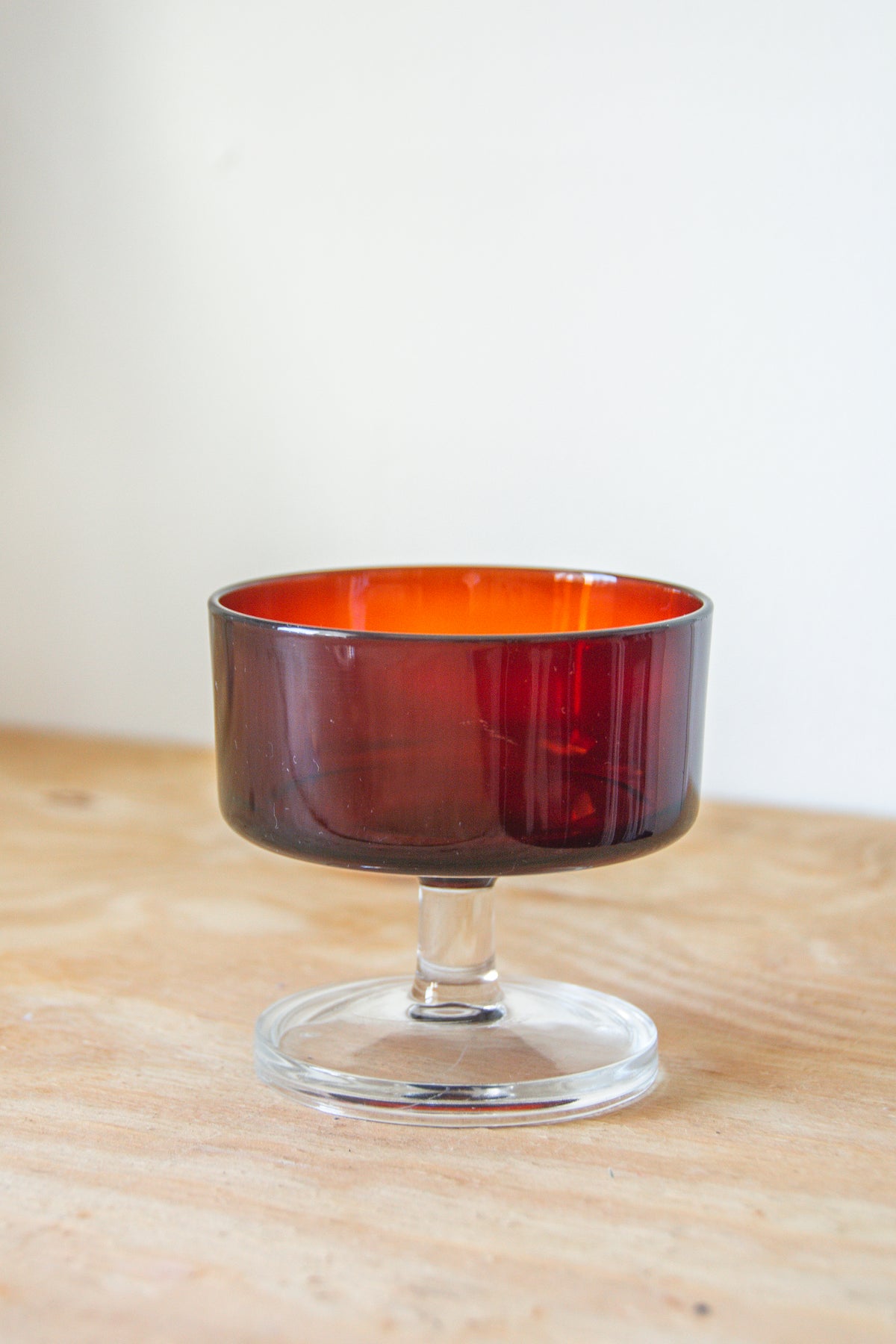 Ruby Red Dessert Bowl