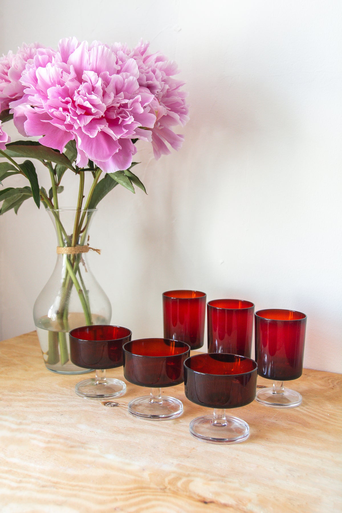 Ruby Red Dessert Bowl