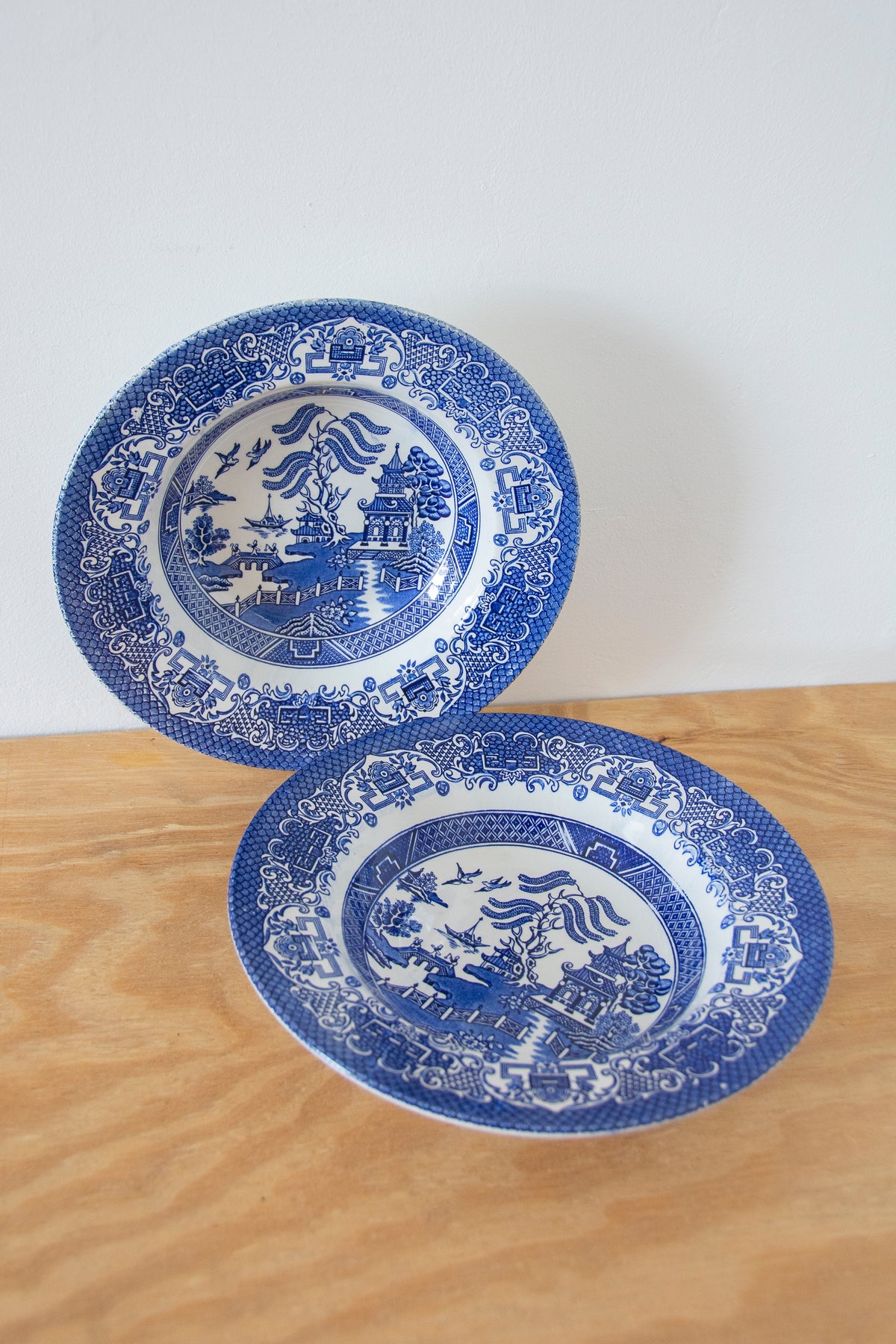 English Blue Willow Bowl