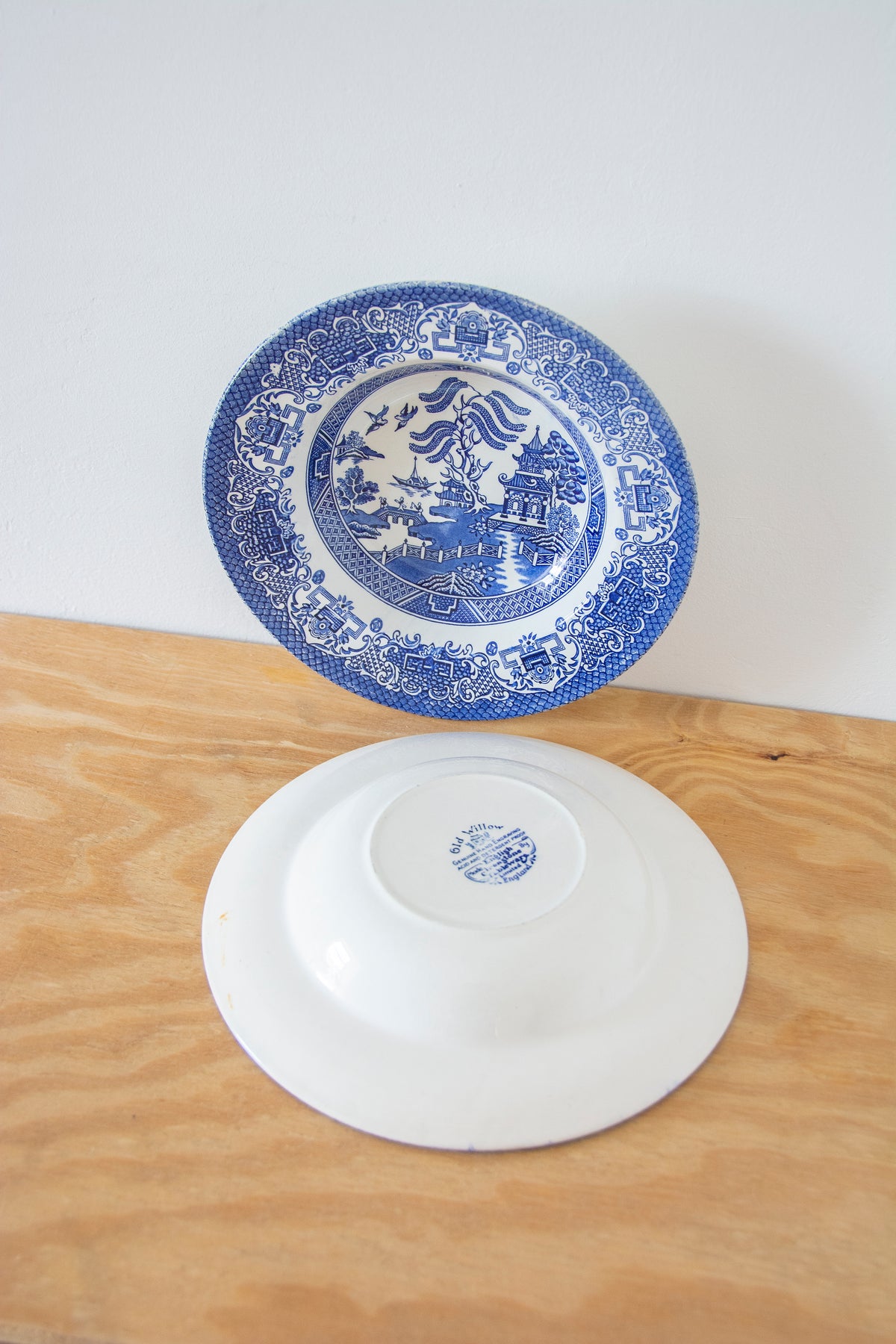 English Blue Willow Bowl