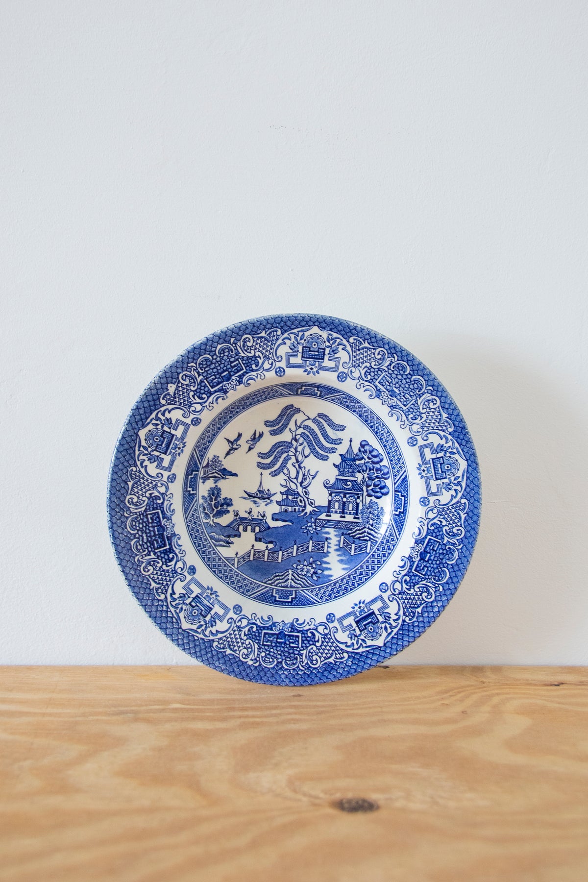 English Blue Willow Bowl