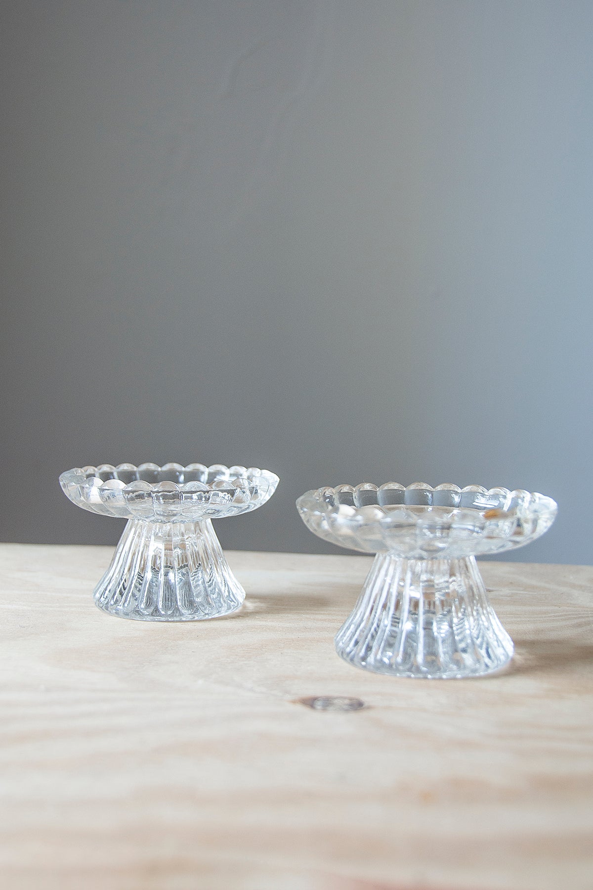 Twin Crystal Candle Holders