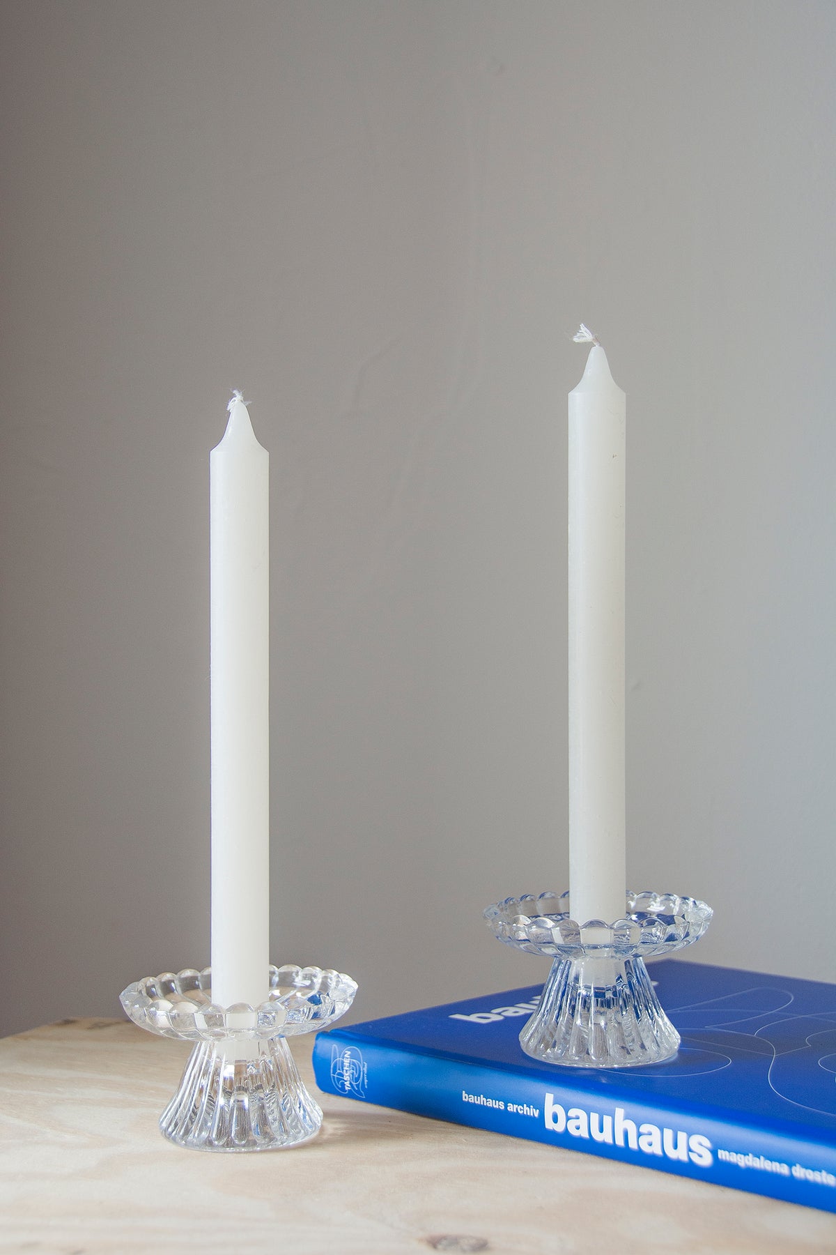 Twin Crystal Candle Holders