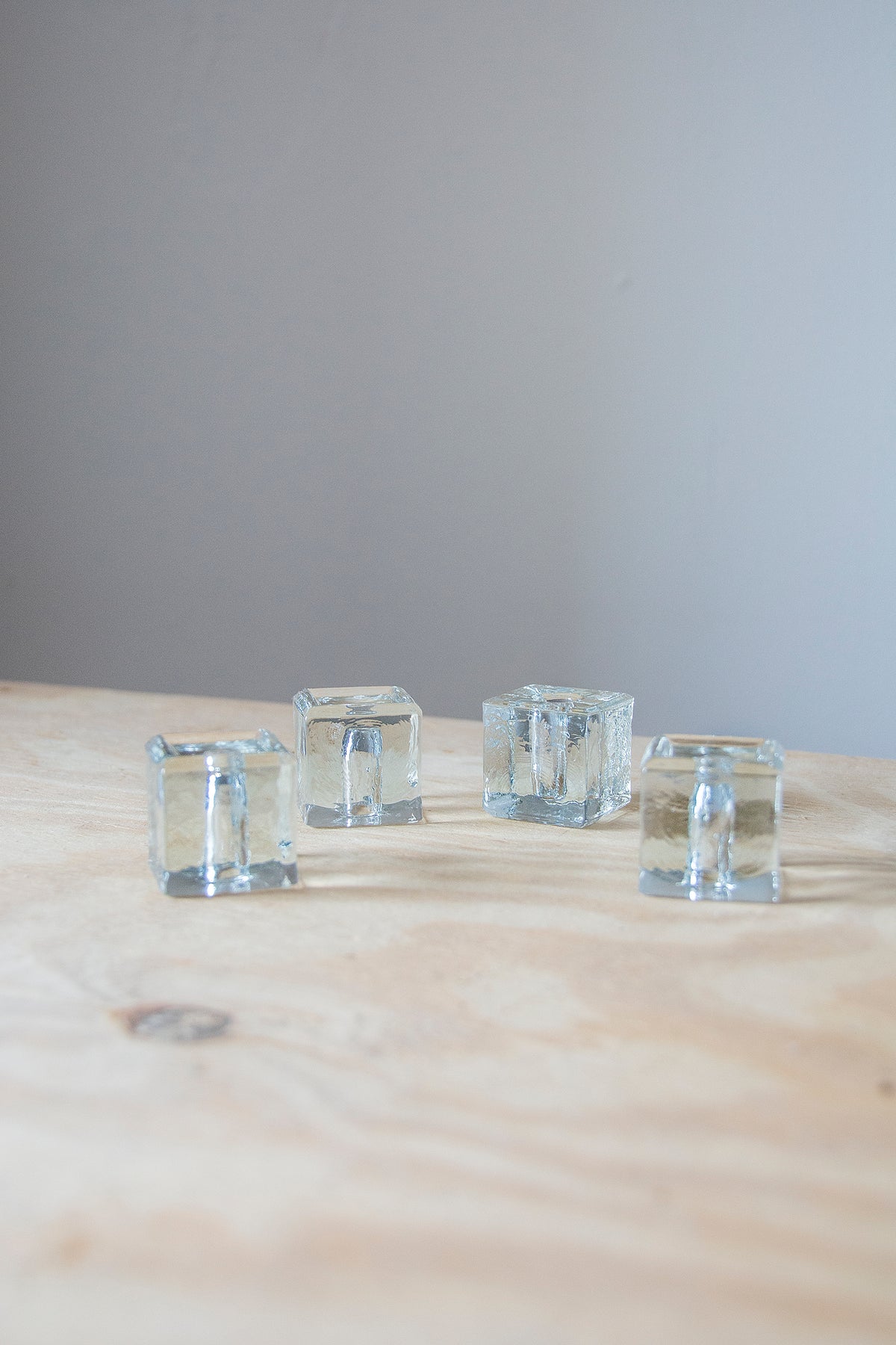Ice Cubes Candle Holders