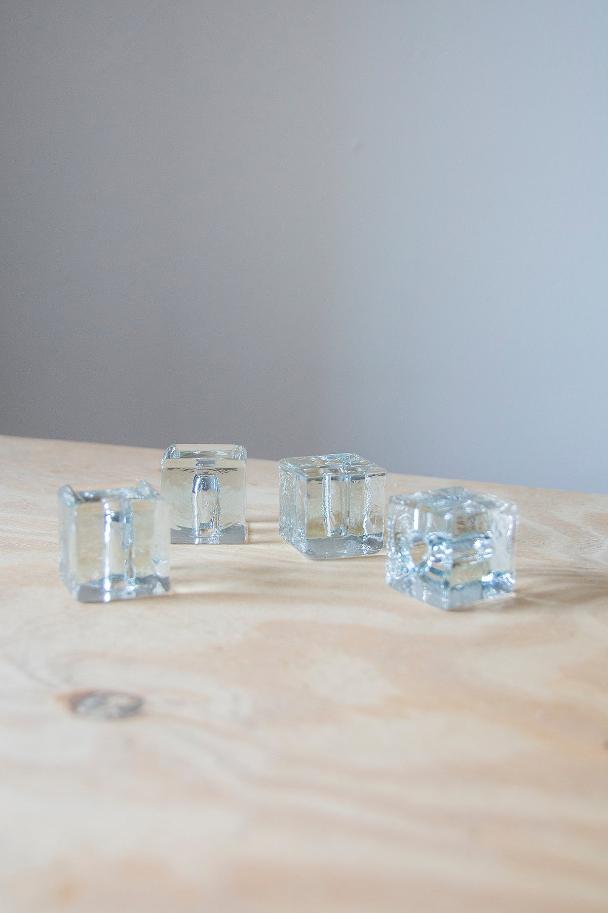 Ice Cubes Candle Holders