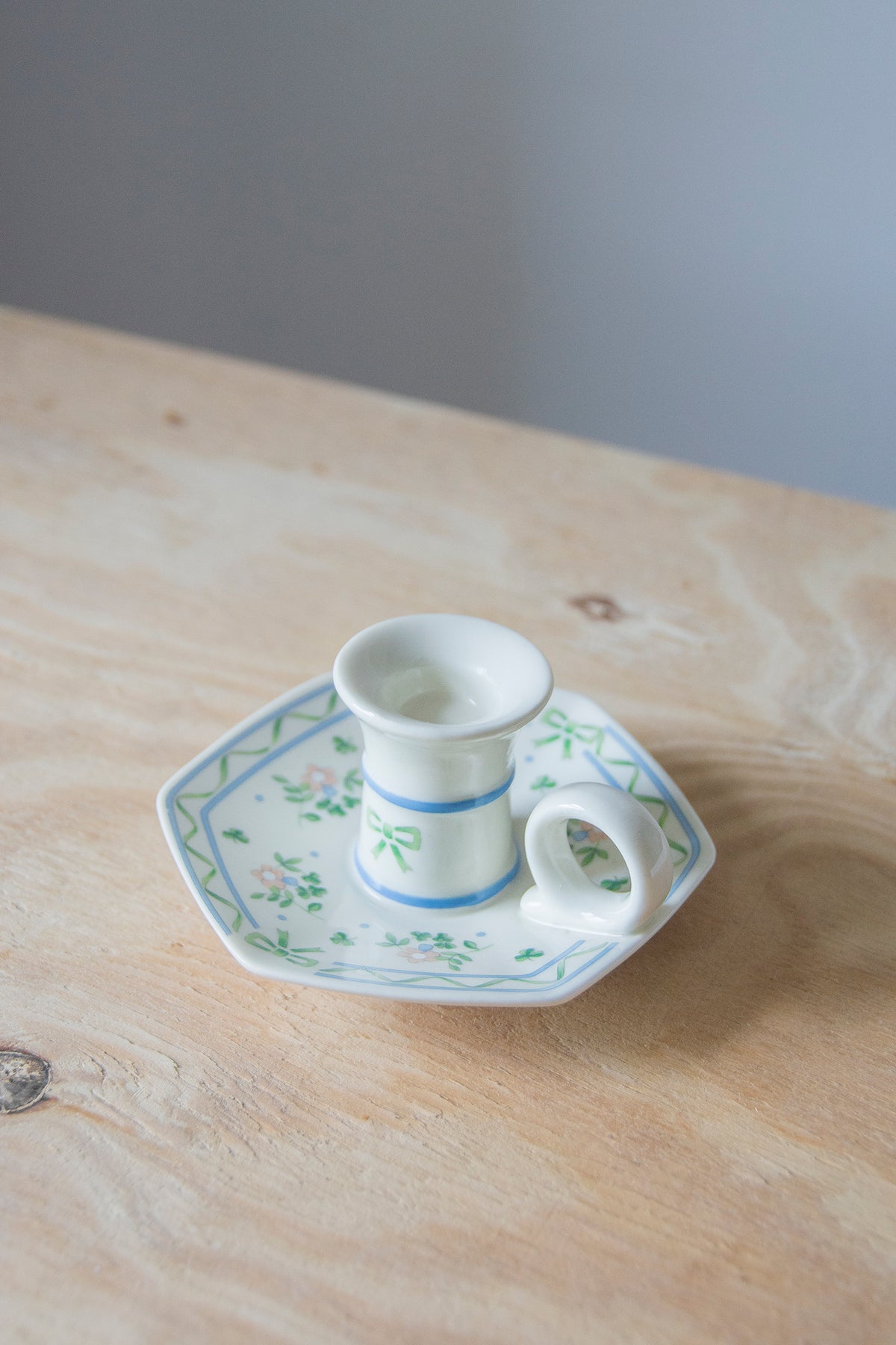 Ceramic Candlestick Holder