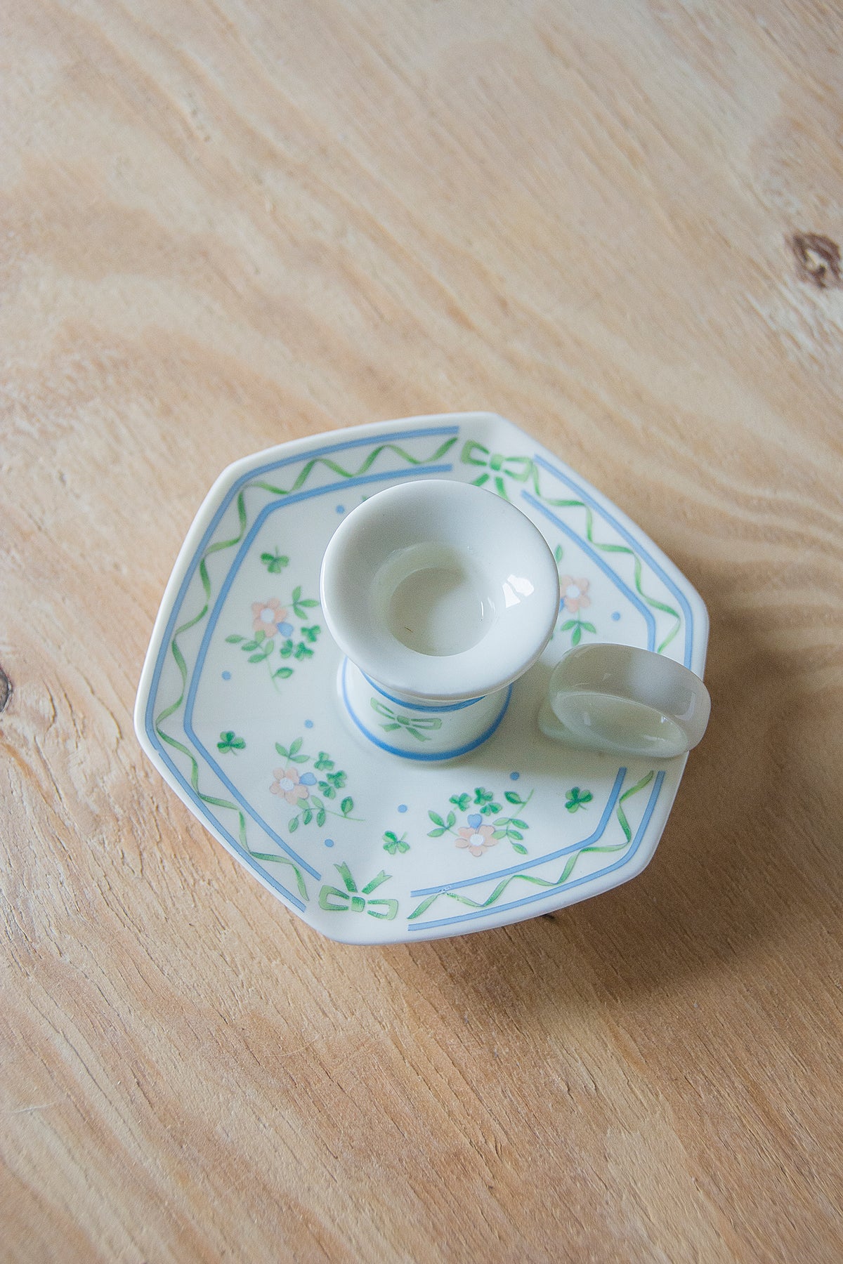 Ceramic Candlestick Holder