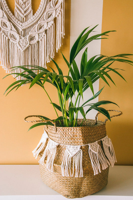 Macrame baby bunting